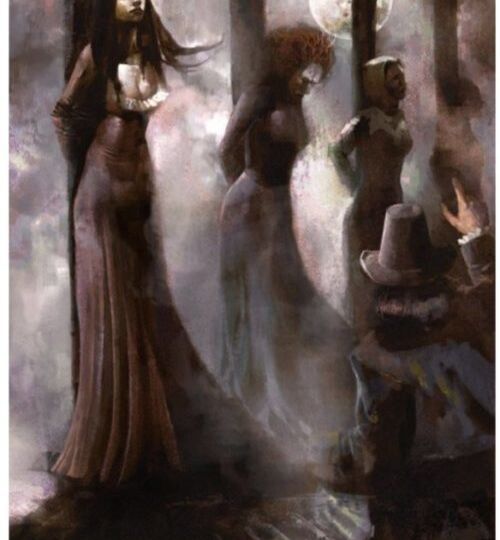 Witches being sentenced